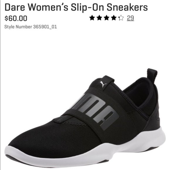 puma dare white shoes